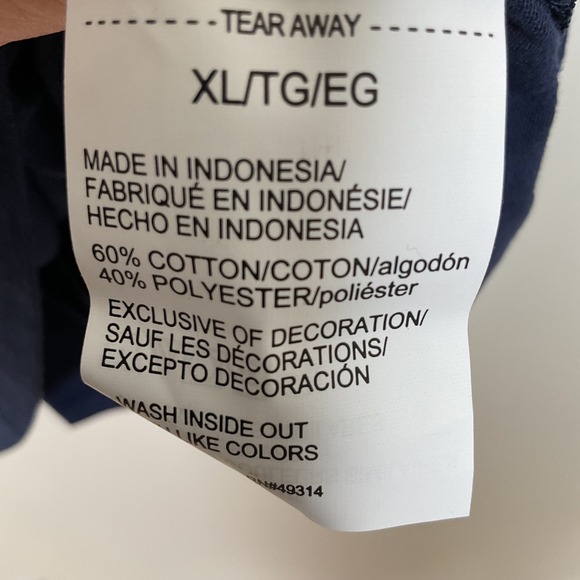 Under Armour‎ Saint Mary's College T-Shirt Graphic Navy Tee XL - Picture 4 of 8